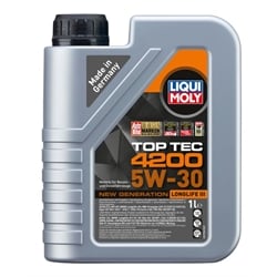 LIQUI MOLY - Top Tec 4200 5W-30 Nová generácia