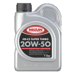 Motorový olej megol HD-C3 Super Turbo SAE 20W-50