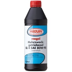 Viacúčelový prevodový olej Megol GL 4 SAE 80W-90