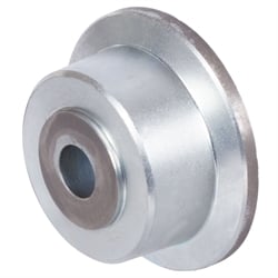 Napínacie kolesá 712 AV vyrobené z liatiny s prírubou s klzným ložiskom