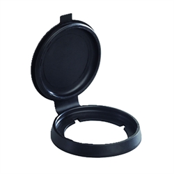 Protective cover for built-in sockets