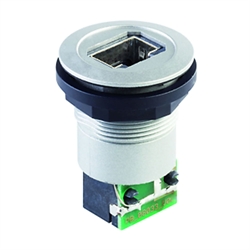 RJ45 built-in socket, RJ45 socket / RJ45 socket