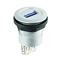 USB 3.0 built-in socket, Socket A / Socket A, reversed data wiring