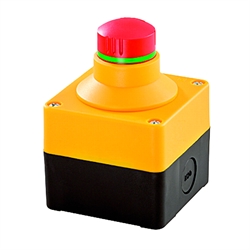 Enclosure for emergency stop button, M20 cable entry