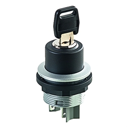 Selector switches and key switches