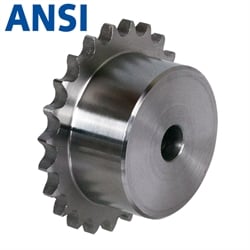 Sprockets KRS with One-Sided Hub, ANSI 35-1 (ASA 06 C-1, ex DIN 8188)