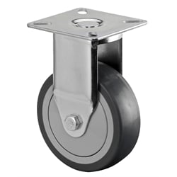 Kolieska na prístroje, pevné kolieska s doskou, ľahký dizajn