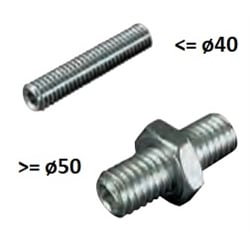 NORGREN® - Upevňovací čap alebo adaptér na F-upevnenia na vnútorný závit piestnej tyče