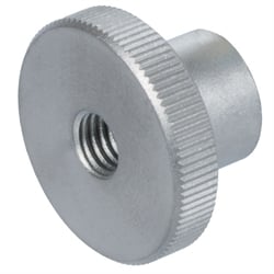 Ryhované matice DIN 466, pozinkovaná oceľ