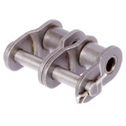 Kľukový článok so závlačkou č. 12/L, nehrdzavejúca oceľ