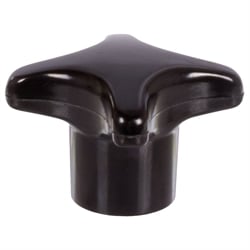 Hviezdicové rukou doťahovateľné matice podľa DIN 6335 PR, plast