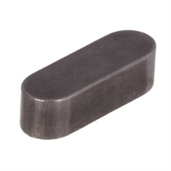 Tesné perá (paralelné perá) DIN 6885-1, oceľ