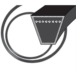 Vysoko výkonné nekonečné úzke klinové remene z EPDM, XPB