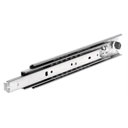 Teleskopické výsuvy DZ 3607, šírka 19,1 mm, do 120 kg, plný výsuv