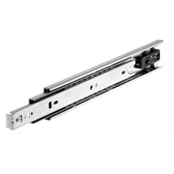 Teleskopické výsuvy DZ 3832 SC, šírka 12,7 mm, do 50 kg, plné vysunutie, samozatváranie