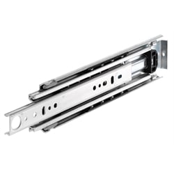 Teleskopické výsuvy DZ 9301 E, šírka 19,1 mm, do 272 kg, plný výsuv