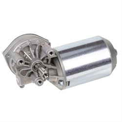 Malé závitovkové prevodové jednosmerné motory SFS veľkosti 3, 12 V a 24 V, do 10 Nm