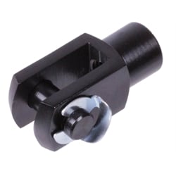 Vidlicové kĺby podľa DIN 71752, hliník, KL