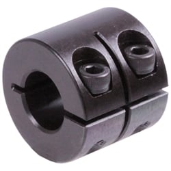 Široké zverné krúžky, narezané, z ocele, čiernené