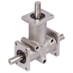 Bevel Gearboxes DZR, Stainless, Type B,  up to 42 Nm