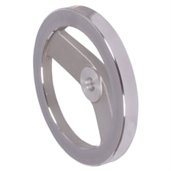 Lúčové ručné kolesá 320, bez rukoväte, hliník