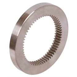 Vnútorné ozubené kolesá, nehrdzavejúca oceľ, modul 1