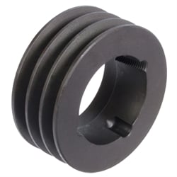 Kužeľové remenice pre kužeľové upínacie puzdrá, 3 drážky