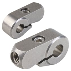 Delené náboje / Upínacie náboje pre rukoväte radiacej páky, oceľ a nerez