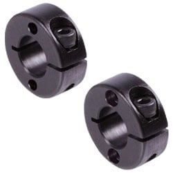 Narezané zverné krúžky s 2 ax. mont. dierami - typ B1 a B2, oceľ, čiernené
