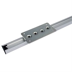 Lineárne vedenie LA 1815 pre ľahké zaťaženie, šírka dráhy 18 mm