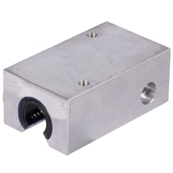 Tandemové lineárne ložiskové jednotky KGT-3-O ISO séria 3 s lineárnymi ložiskami otvoreného typu D