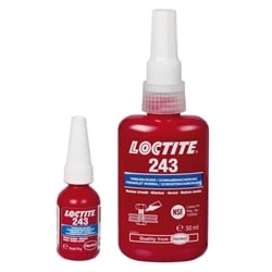 Loctite® 243 – Zaistenie závitov so strednou pevnosťou