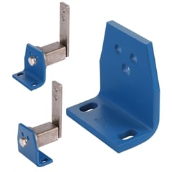 Podpera pre napínacie prvky, modrá farba