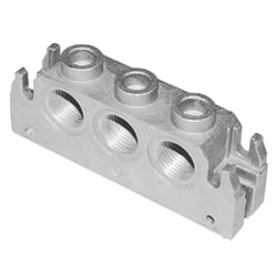 Koncová doska, všetky porty zablokované (univerzálna)