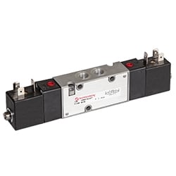 2 x 3/2 smerové ovládanie ventily, elektromagnetické ovládanie