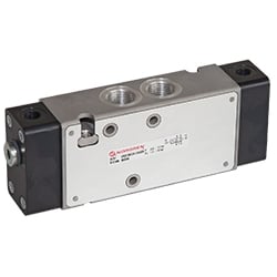 5/2-smerové regulačné ventily, ovládané priamym riadením