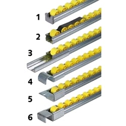 Intralogistics Roller Tracks and Accessories
