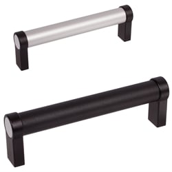 Rúrkové madlá 333.1, s rovnými nožičkami, hliník