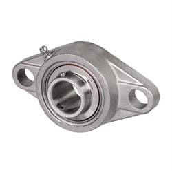 Guličkové prírubové ložiská SSUCFL, nehrdzavejúca oceľ