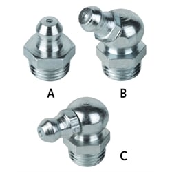 Mazacie hlavice DIN 71412, pozinkovaná oceľ