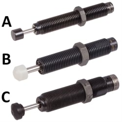 Miniatúrne tlmiče nárazov