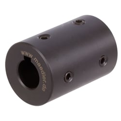 Pevná spojka TR, oceľ, s drážkou pre pero