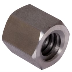 Šesťhranná trapézová matica, jednoduchý závit, ľavý, oceľ