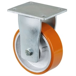 Transportné pevné kolieska doskou pre silné zaťaženie, PU