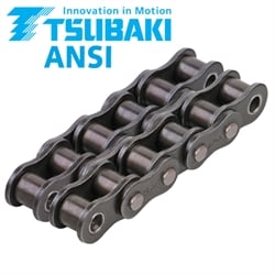 Double-Strand Roller Chains Tsubaki ANSI (ASA, ex DIN 8188), Premium