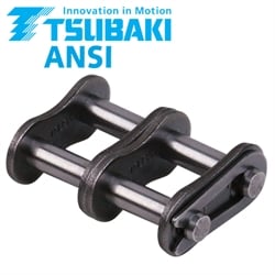 Connecting Link with Spring Clip No. 11/E Tsubaki ANSI (ASA, ex DIN 8188), Premium