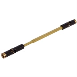 Teleskopický hriadeľ s univerzálnym kĺbom UW, plast a mosadz