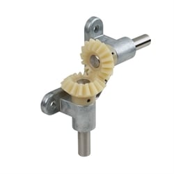 Pravouhlé prevody OW2 verzia 10 s polyketónovými kužeľovými kolesami, prevodový pomer 1:1